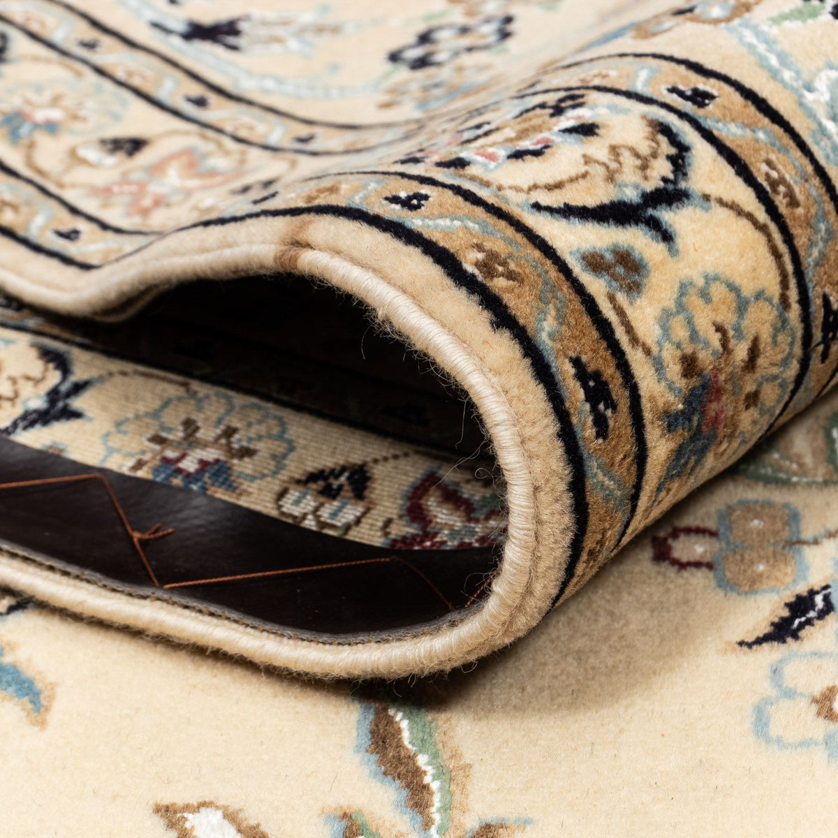 Tapis persan - Nain - Royal - 346 x 249 cm - beige