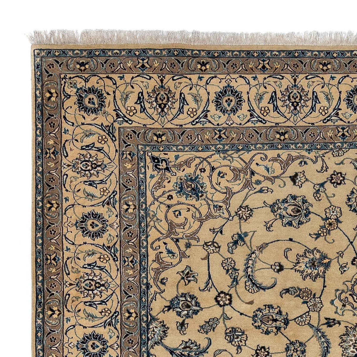 Tapis persan - Nain - Premium - 335 x 251 cm - beige