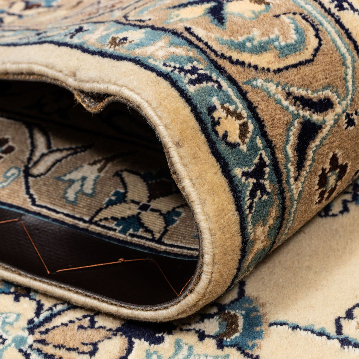 Tapis persan - Nain - Premium - 335 x 251 cm - beige