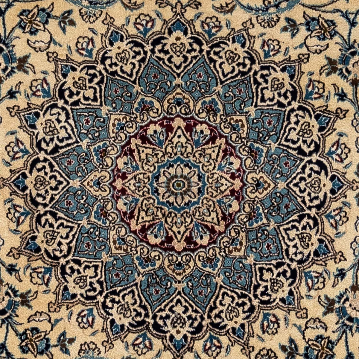 Tapis persan - Nain - Royal - 348 x 249 cm - beige