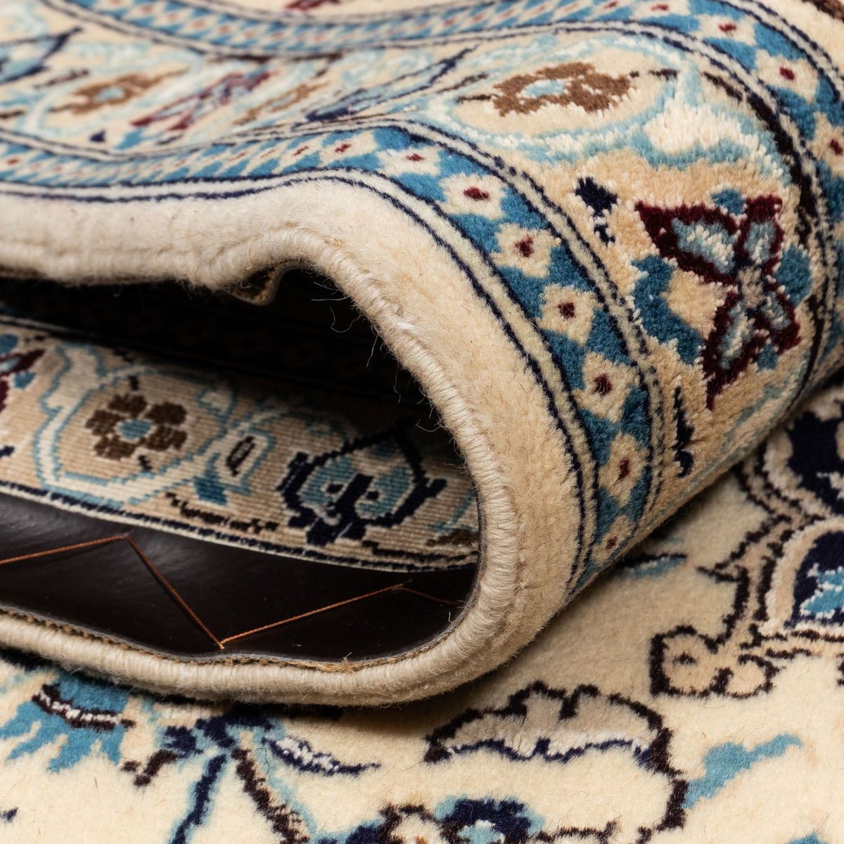 Tapis persan - Nain - Royal - 348 x 249 cm - beige