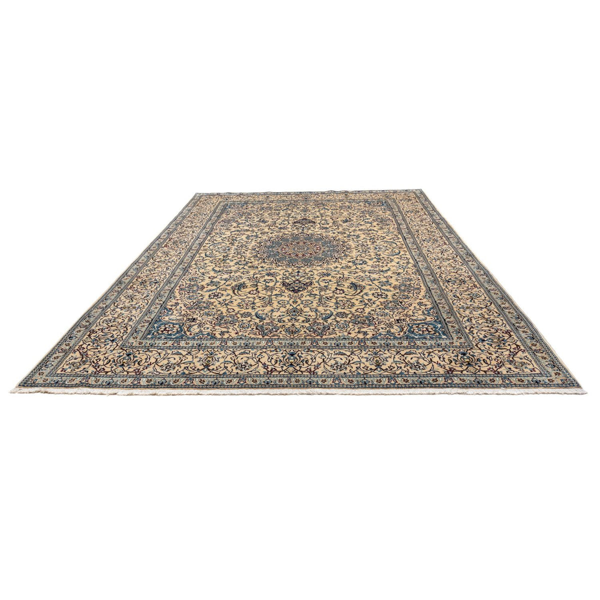 Tapis persan - Nain - Royal - 348 x 249 cm - beige