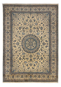 Tapis persan - Nain - Royal - 345 x 244 cm - beige
