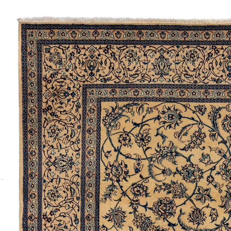 Tapis persan - Nain - Royal - 353 x 248 cm - beige foncé