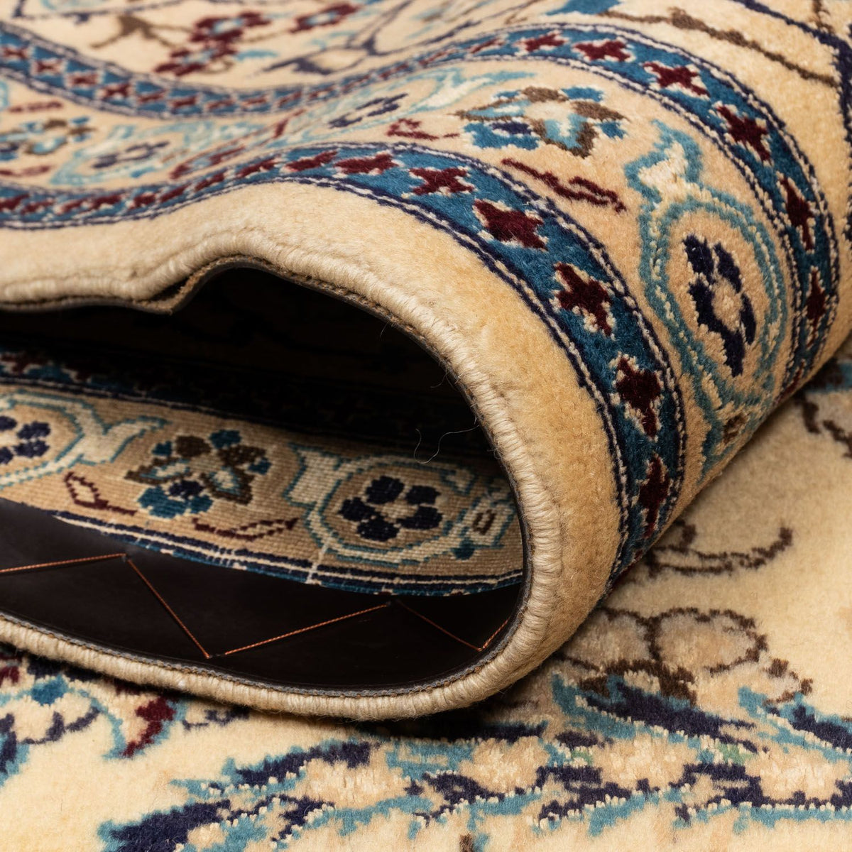 Tapis persan - Nain - Royal - 353 x 248 cm - beige foncé