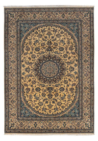 Tapis persan - Nain - Royal - 360 x 249 cm - beige foncé