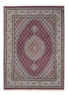 Tapis persan - Tabriz - 210 x 152 cm - rouge foncé