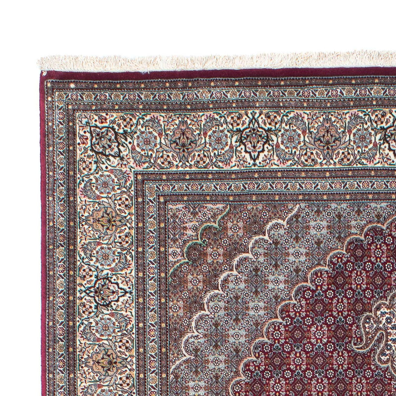 Tapis persan - Tabriz - 210 x 152 cm - rouge foncé