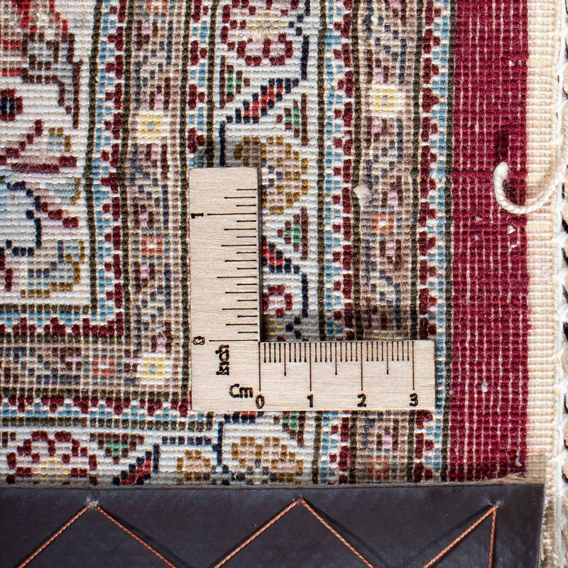Tapis persan - Tabriz - 210 x 152 cm - rouge foncé