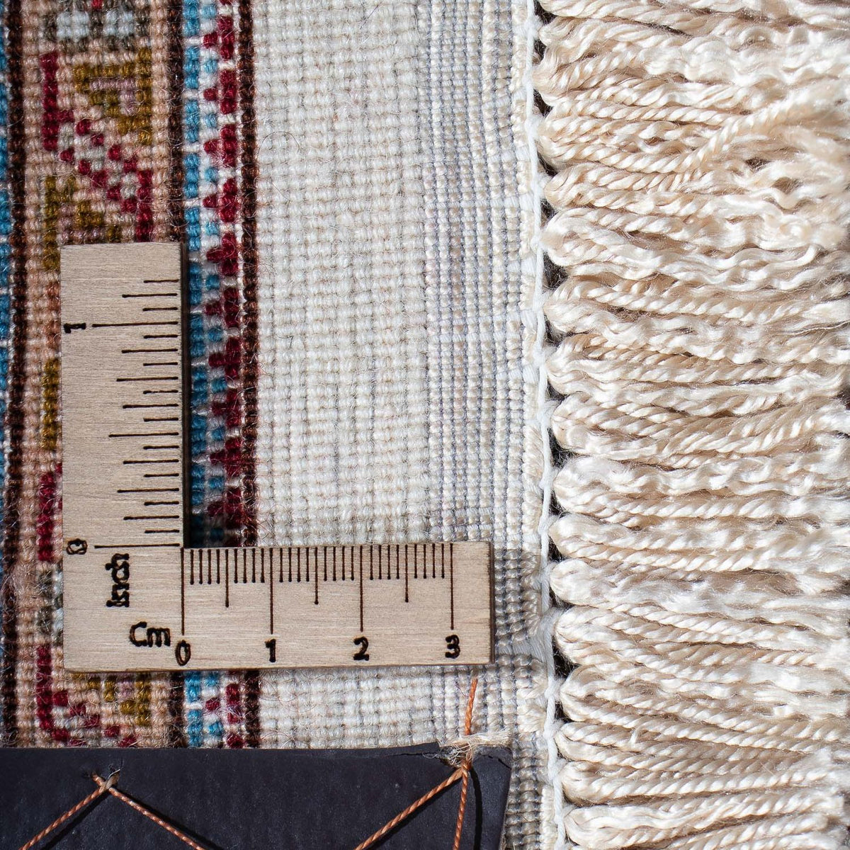 Tapis persan - Tabriz - 214 x 154 cm - marron clair