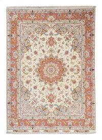 Tapis persan - Tabriz - Royal - 205 x 152 cm - beige