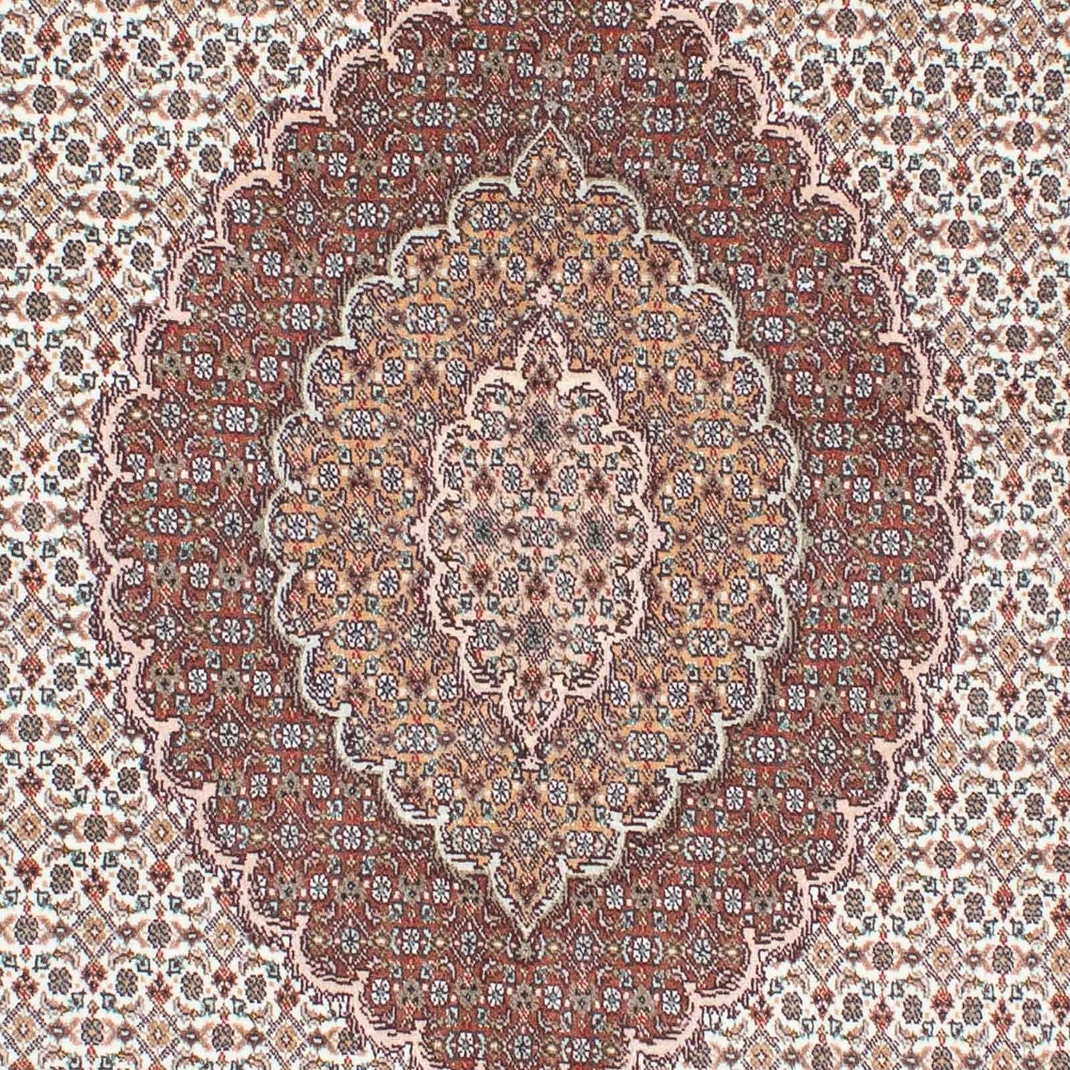 Tapis persan - Tabriz - 210 x 152 cm - beige