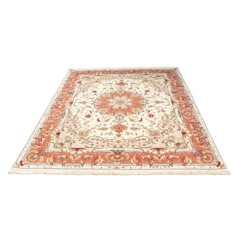 Tapis persan - Tabriz - Royal - 202 x 151 cm - beige