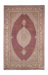Tapis persan - Tabriz - 323 x 204 cm - rouge foncé