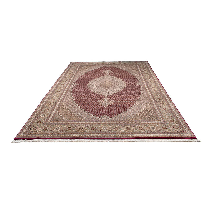 Tapis persan - Tabriz - 323 x 204 cm - rouge foncé