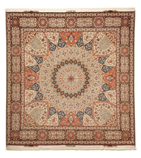 Tapis persan - Tabriz - Royal carré  - 264 x 253 cm - marron clair