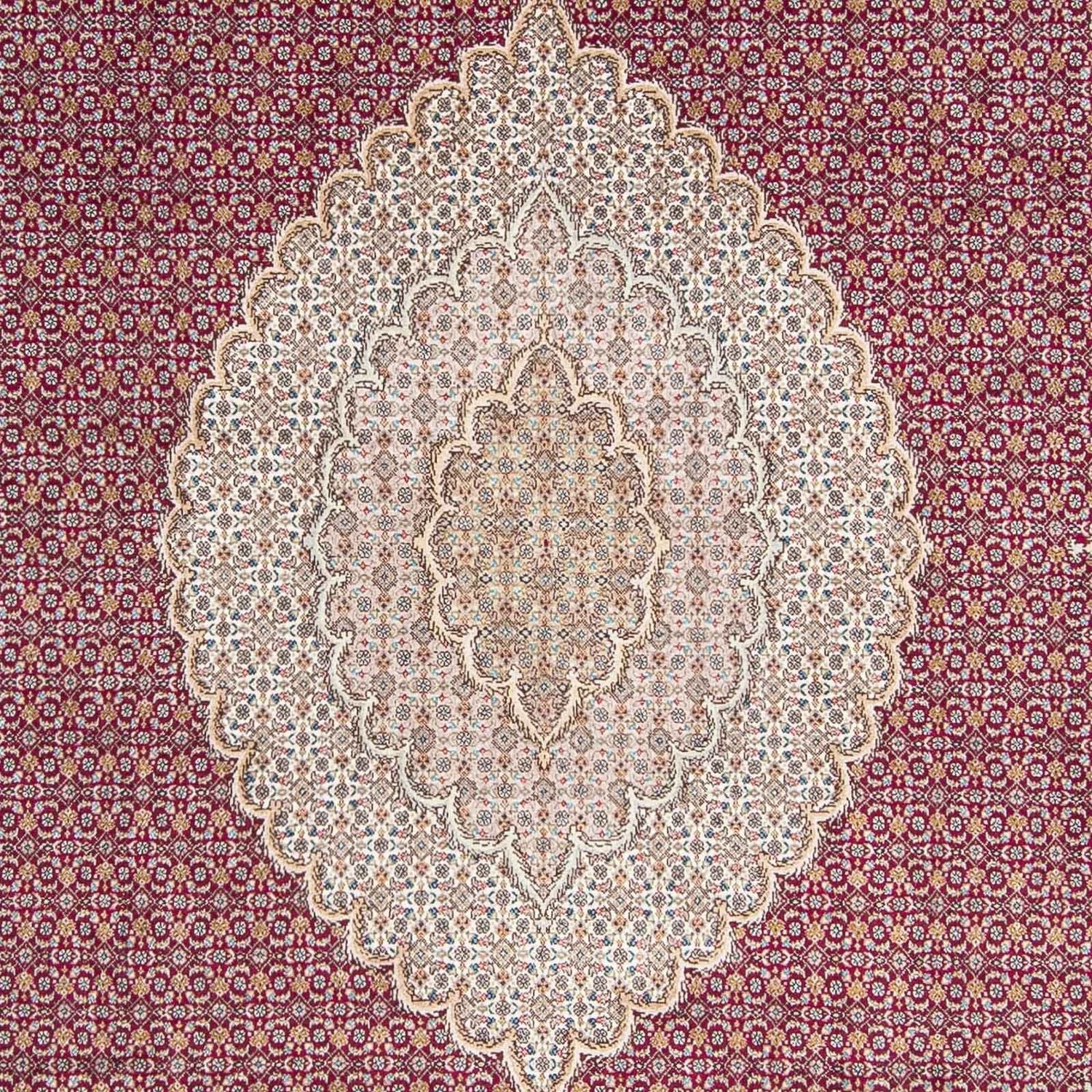 Tapis persan - Tabriz - 314 x 203 cm - rouge