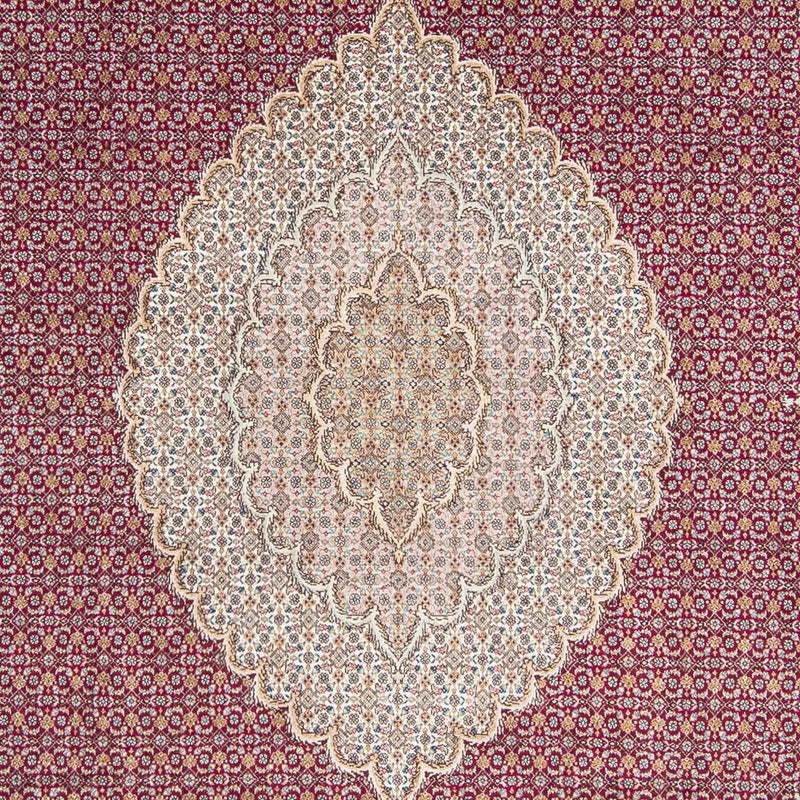 Tapis persan - Tabriz - 314 x 203 cm - rouge