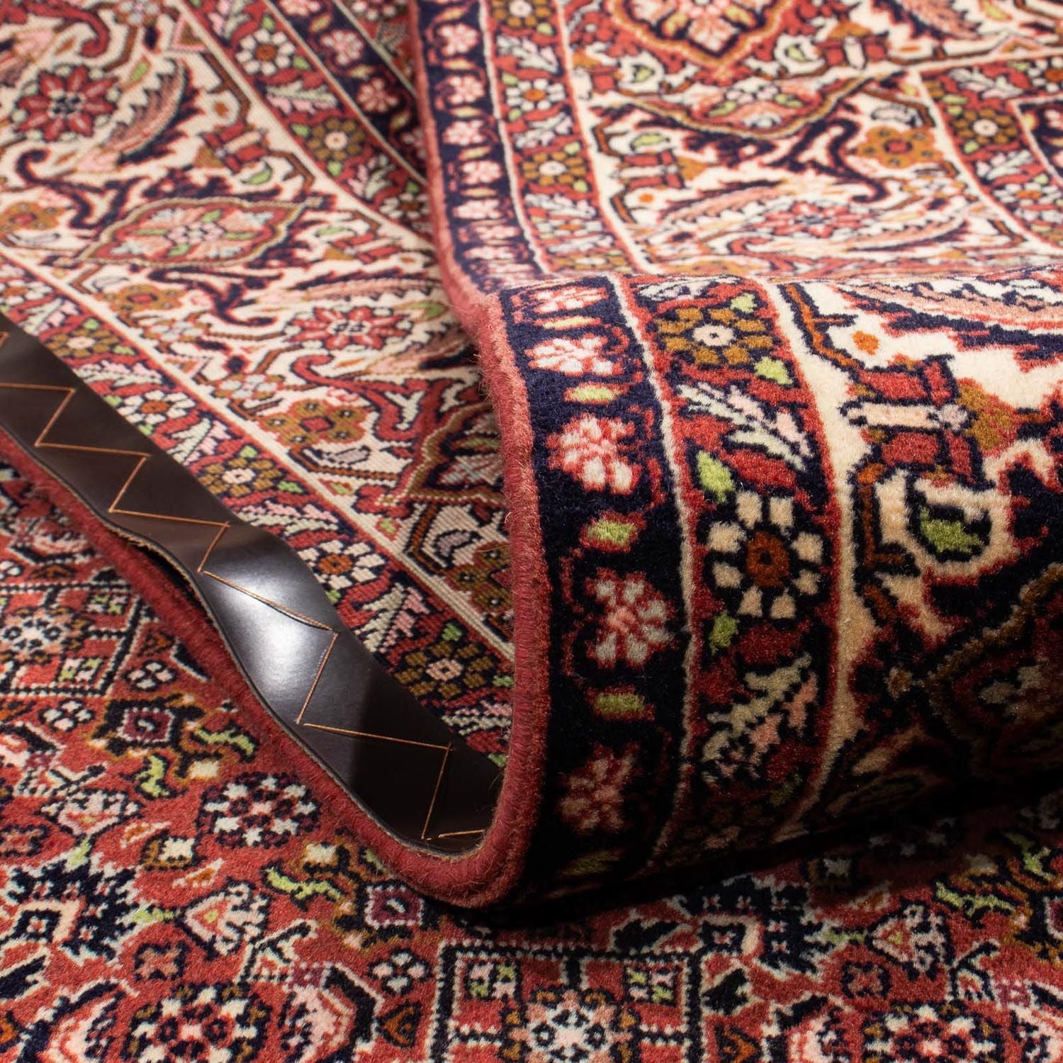 Tapis persan - Bidjar - 298 x 202 cm - marron