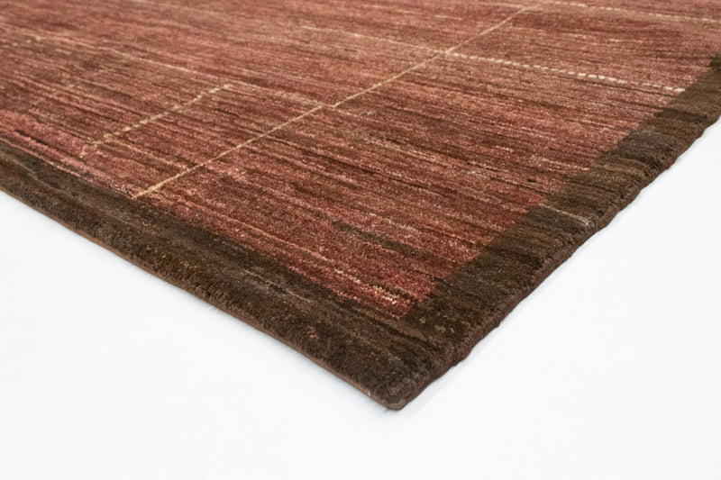 Tapis Gabbeh - Loribaft Persan - 209 x 160 cm - chocolat clair