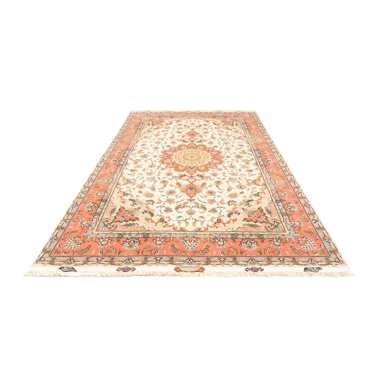 Tapis persan - Tabriz - Royal - 310 x 195 cm - beige