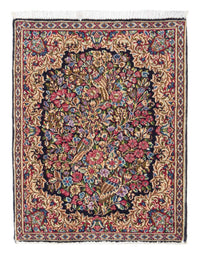 Tapis persan - Royal - 71 x 53 cm - bleu foncé