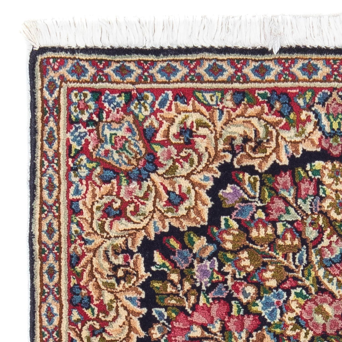 Tapis persan - Royal - 71 x 53 cm - bleu foncé