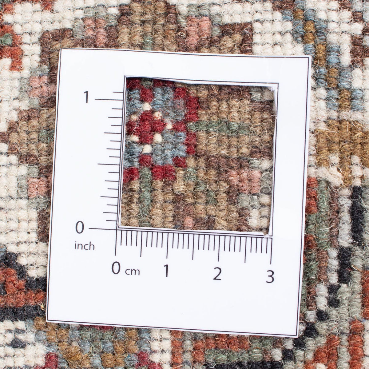 Tapis persan - Tabriz - 253 x 203 cm - bleu foncé