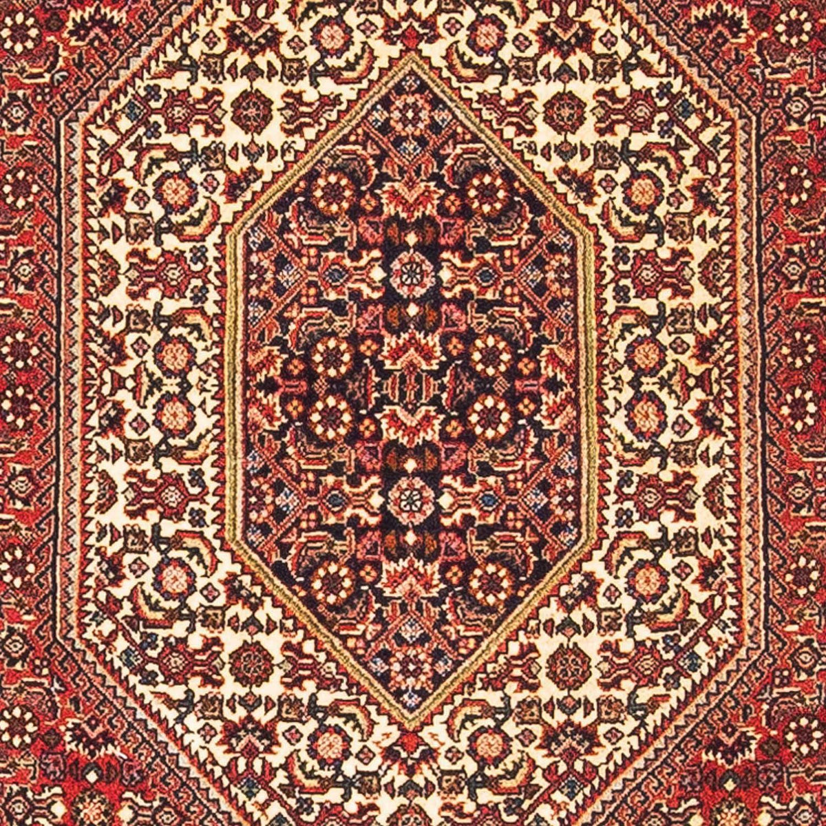 Tapis persan - Bidjar - 153 x 89 cm - rouge