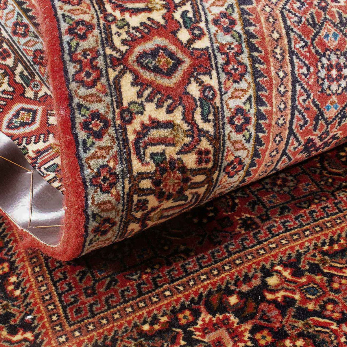 Tapis persan - Bidjar - 153 x 89 cm - rouge
