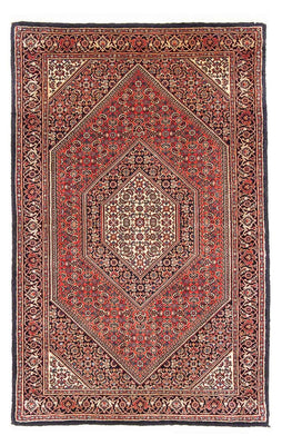 Tapis persan - Bidjar - 153 x 92 cm - rouge