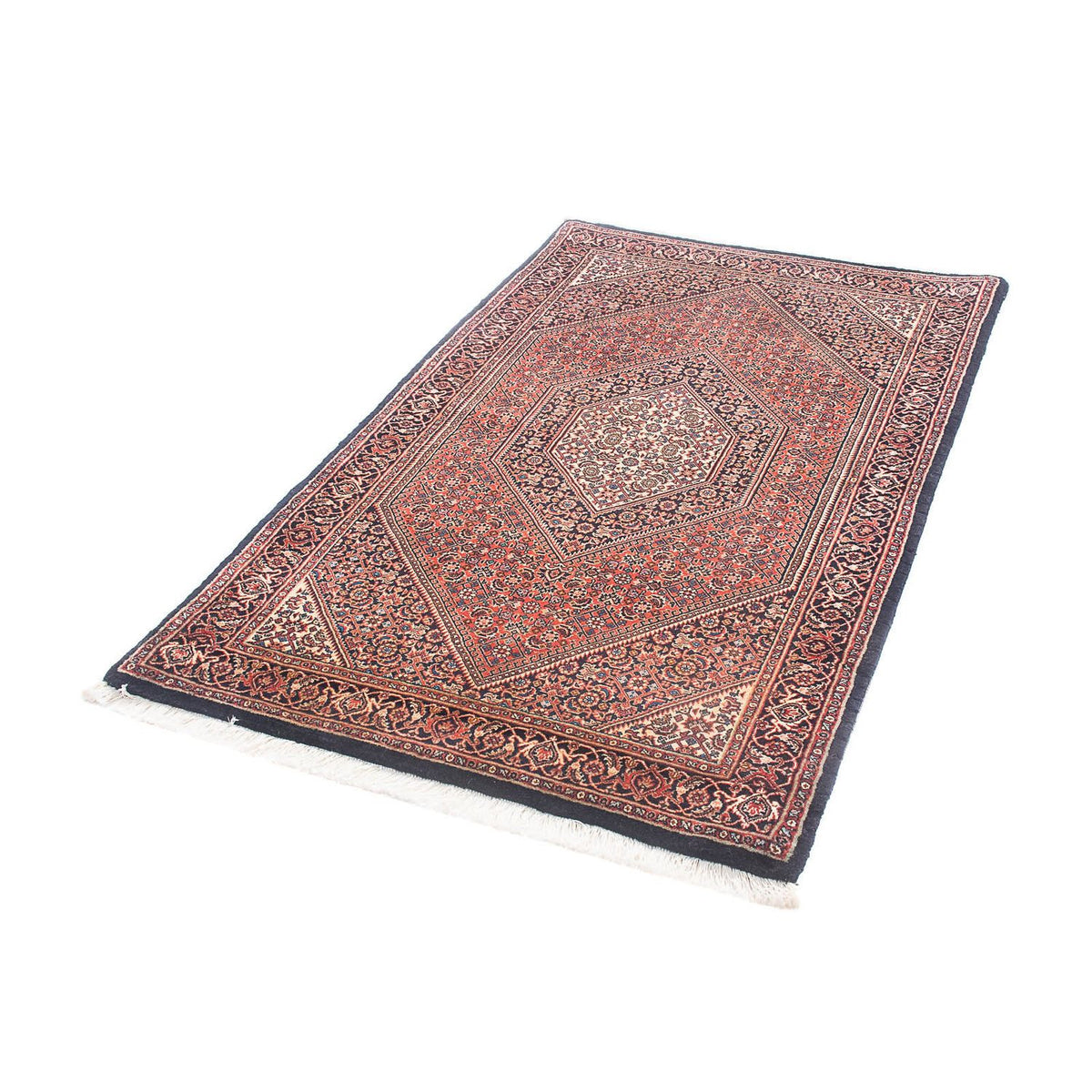 Tapis persan - Bidjar - 153 x 92 cm - rouge
