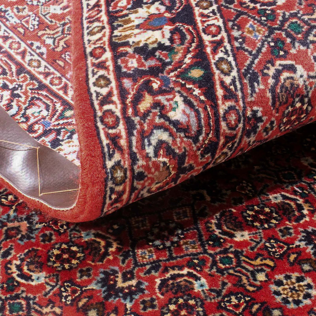 Tapis persan - Bidjar - 148 x 91 cm - rouge