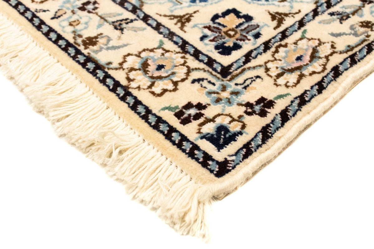 Tapis persan - Nain - Royal - 128 x 87 cm - bleu foncé