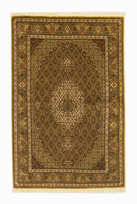 Tapis persan - Tabriz - Royal - 154 x 103 cm - marron