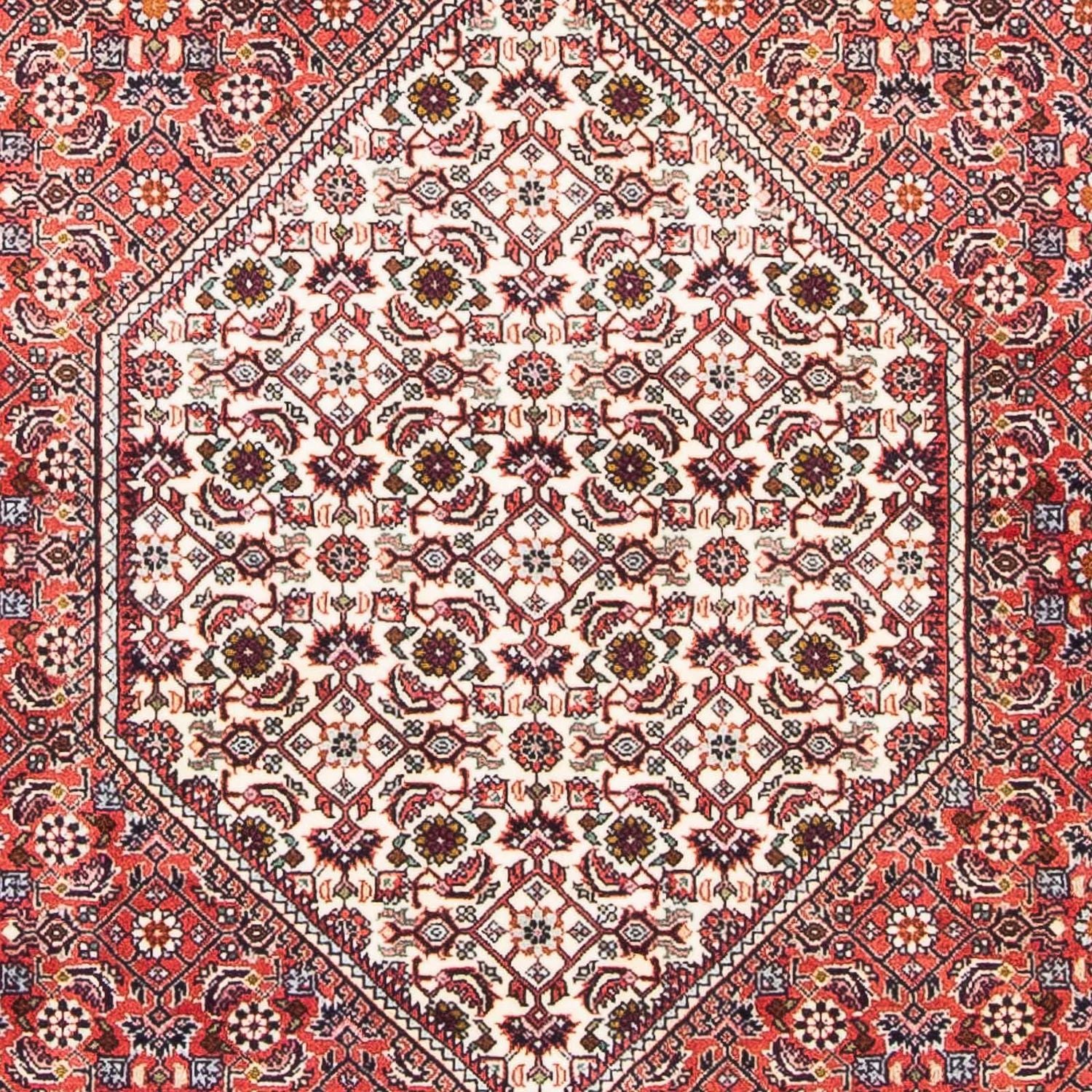Tapis persan - Bidjar - 174 x 108 cm - rouge clair
