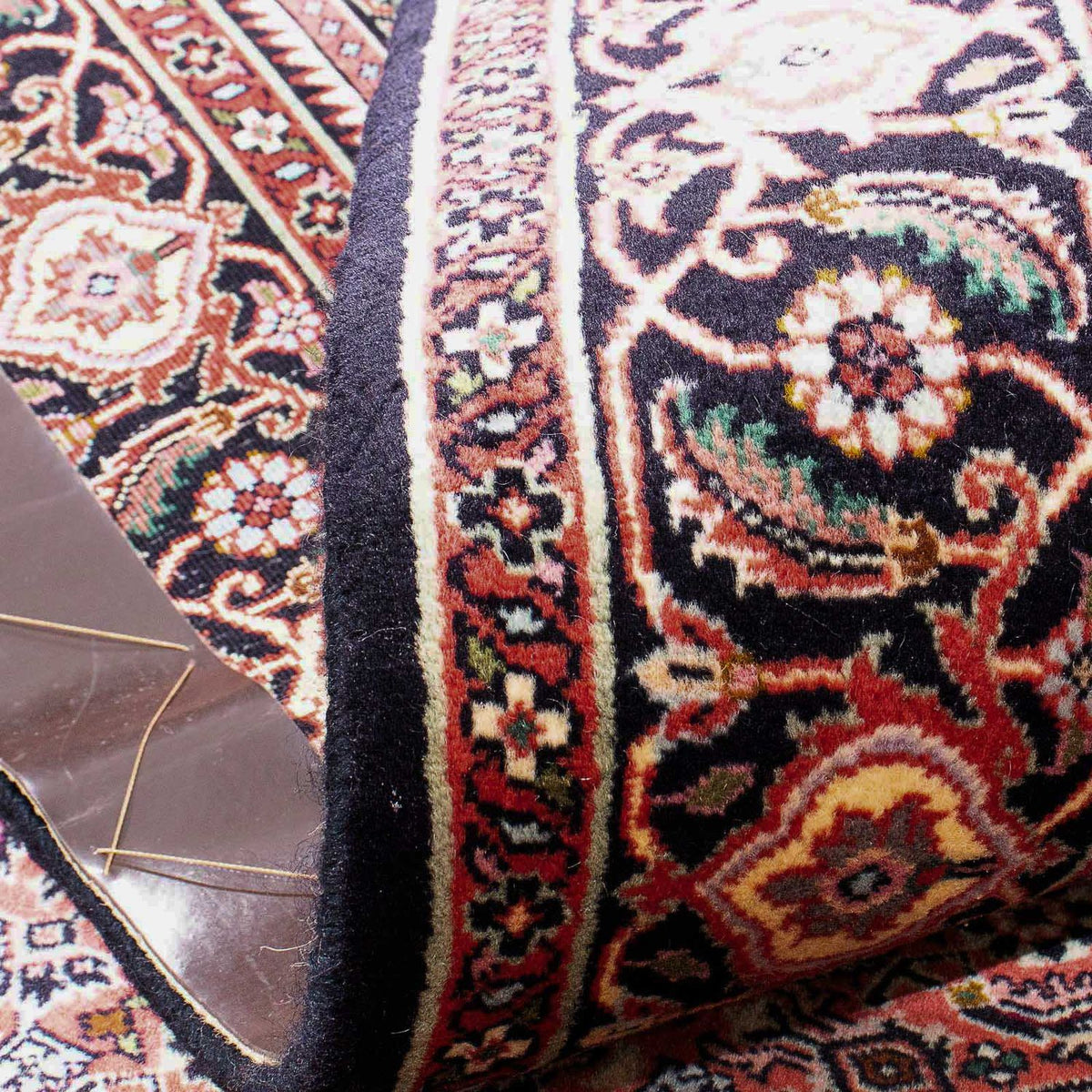 Tapis persan - Bidjar - 174 x 108 cm - rouge clair