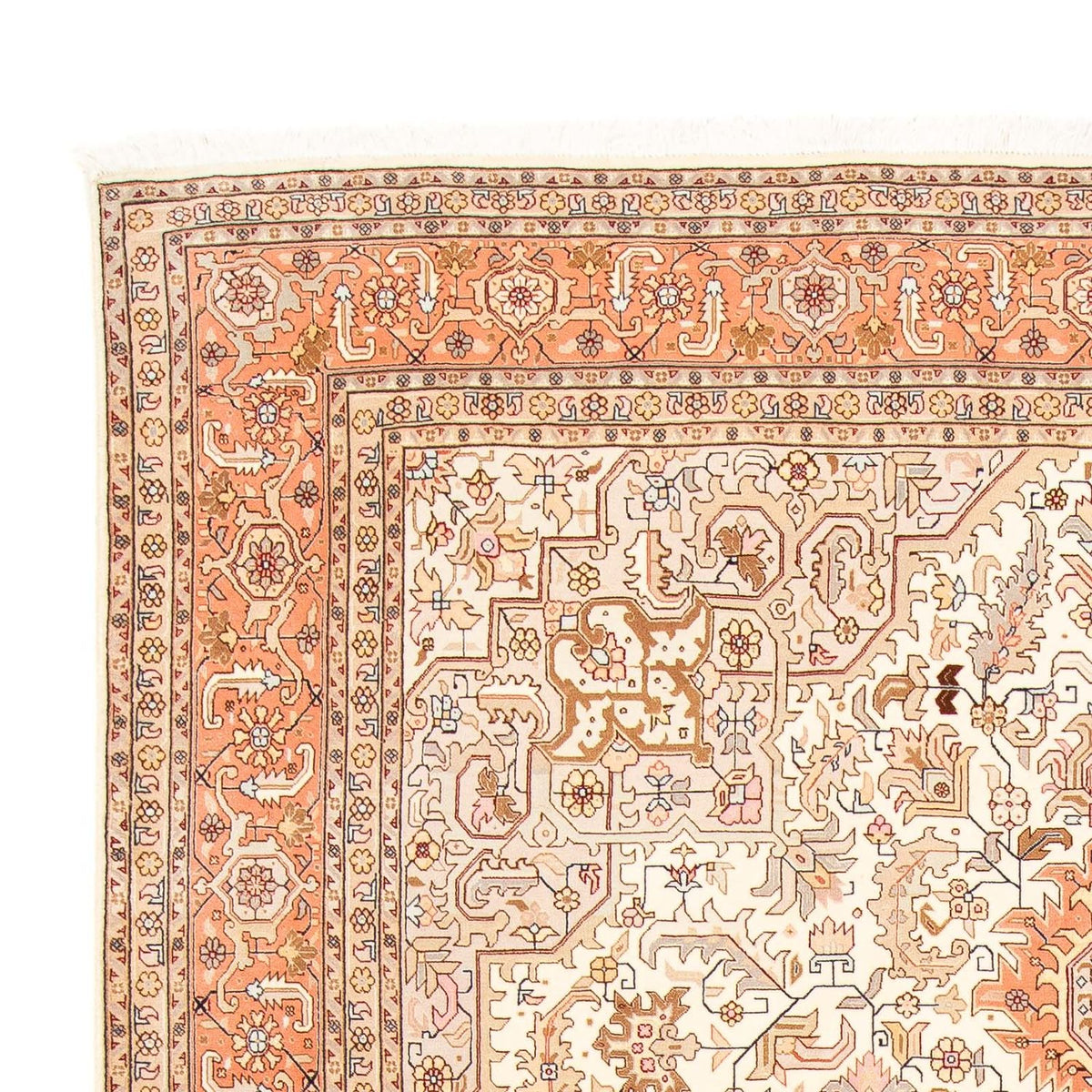 Tapis persan - Tabriz - Royal - 305 x 202 cm - beige