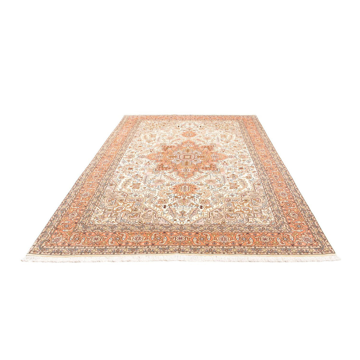 Tapis persan - Tabriz - Royal - 305 x 202 cm - beige