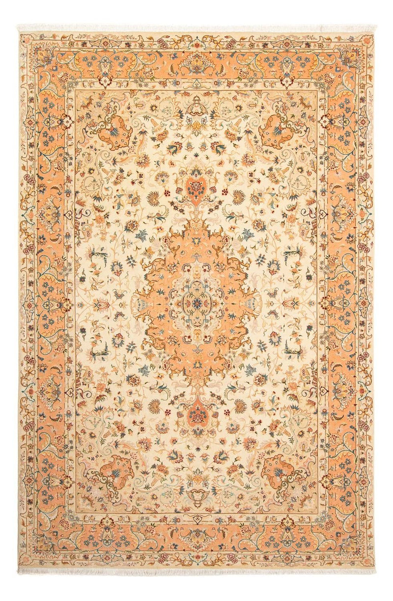 Tapis persan - Tabriz - Royal - 300 x 202 cm - beige