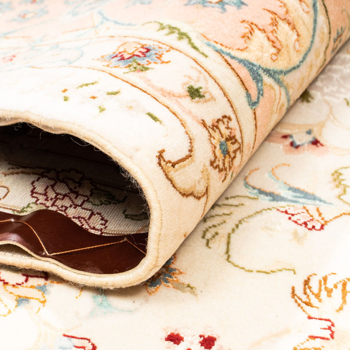 Tapis persan - Tabriz - Royal - 300 x 202 cm - beige