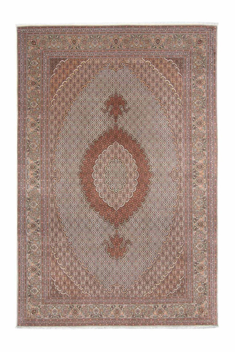 Tapis persan - Tabriz - 300 x 200 cm - marron clair