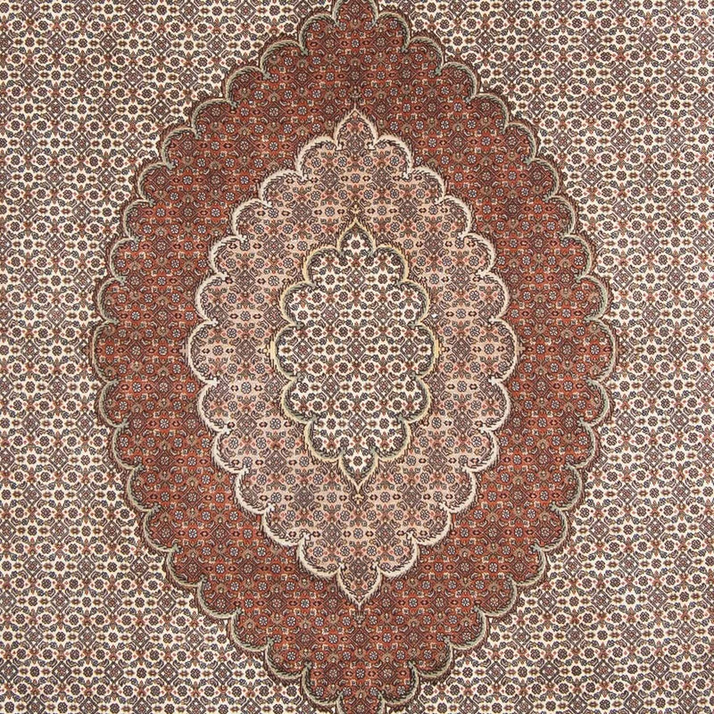 Tapis persan - Tabriz - 300 x 200 cm - marron clair