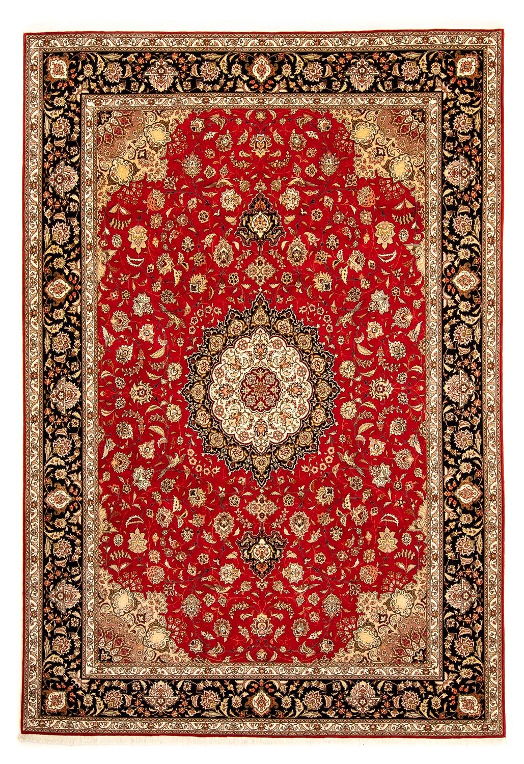 Tapis persan - Tabriz - Royal - 350 x 253 cm - rouge