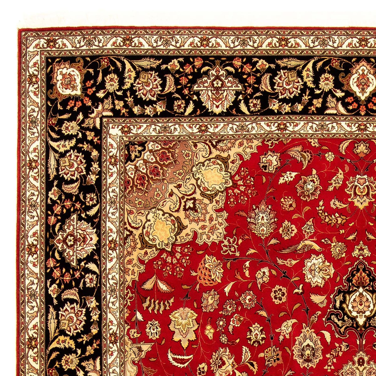 Tapis persan - Tabriz - Royal - 350 x 253 cm - rouge