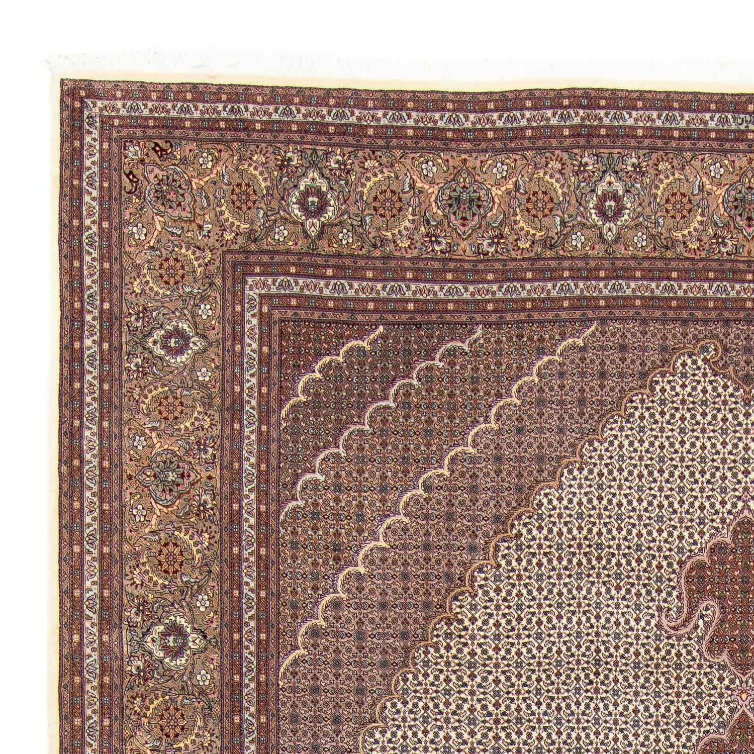 Tapis persan - Tabriz - 348 x 255 cm - marron