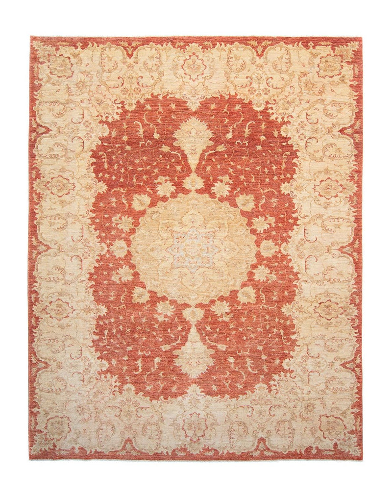 Tapis Ziegler - 355 x 271 cm - rouge clair