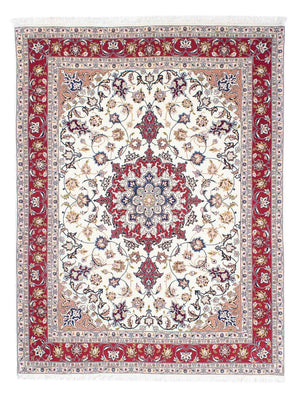 Tapis persan - Tabriz - Royal - 197 x 151 cm - beige