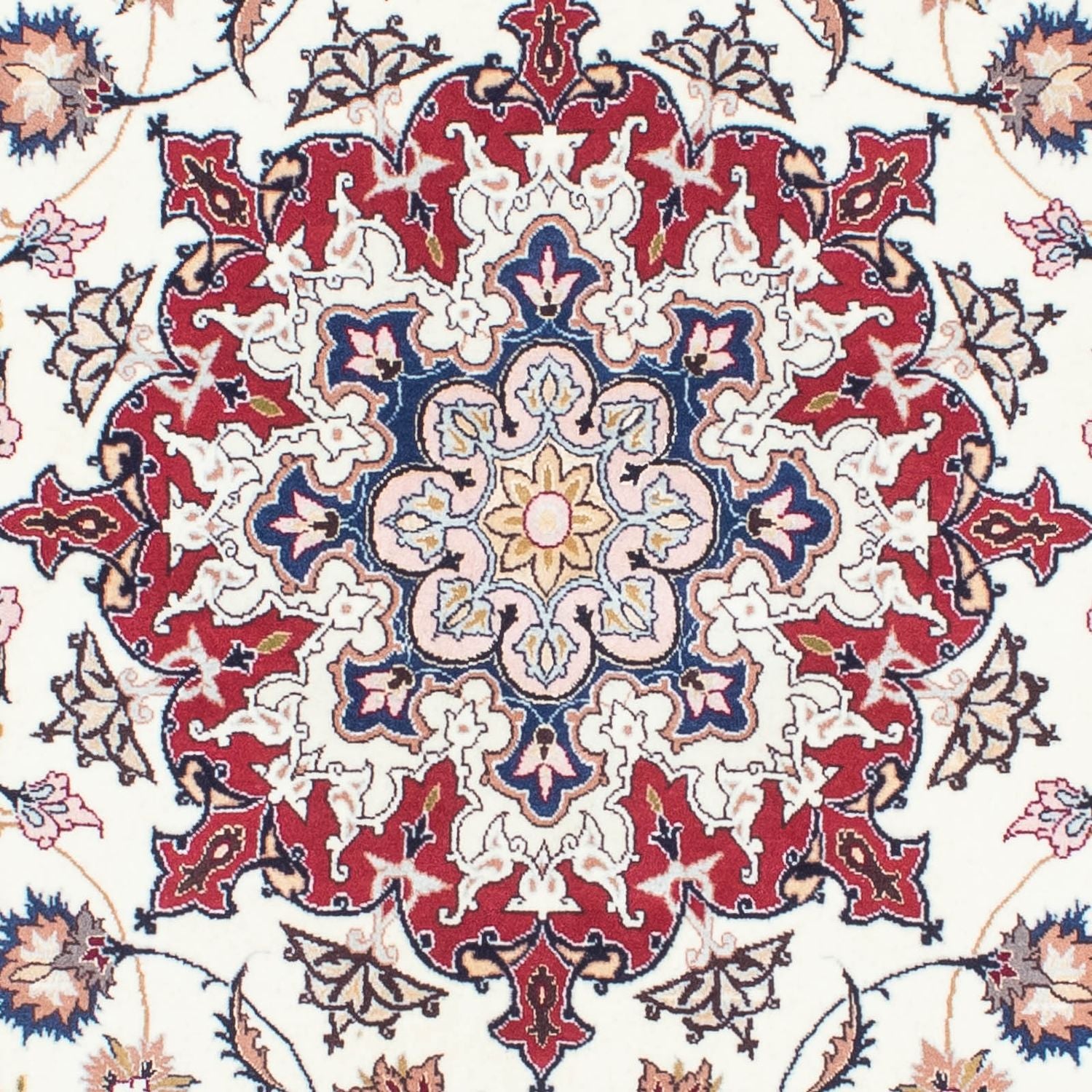 Tapis persan - Tabriz - Royal - 197 x 151 cm - beige