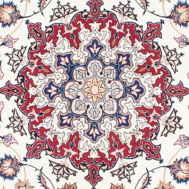 Tapis persan - Tabriz - Royal - 197 x 151 cm - beige